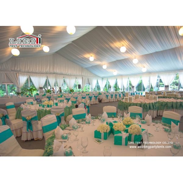 Сверхмощные шатры партии открытого сада с стенками, роскошным шатром партии