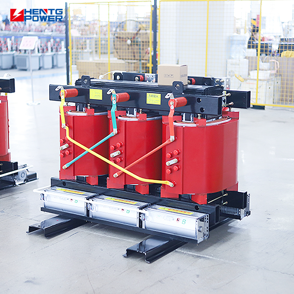 Eco friendly 200 KVA distribution transformer 11kV/0.433kV dry type safe clean power for Africa public infrastructure projects