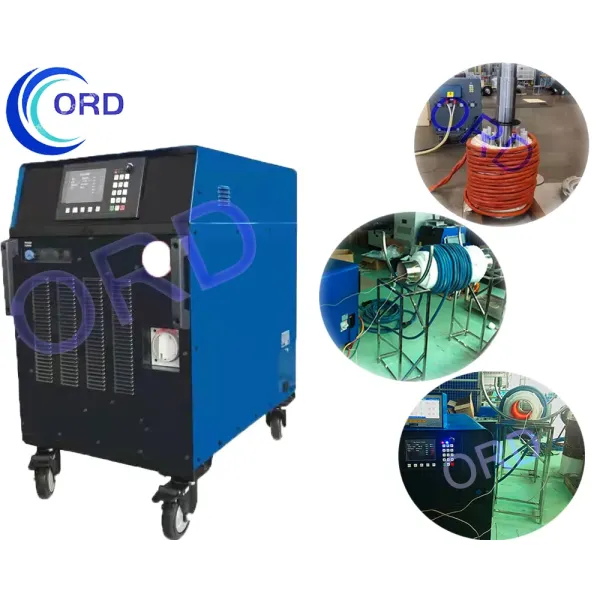 DSP-80kw Air Cooling Digital Induction Heating Machine/ Equipment for Preheating with Offshore Platform Welding