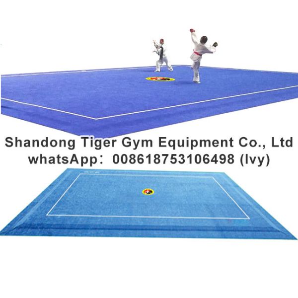IWUF Approved Wushu Equipment Competition Wushu Carpet / Wushu Field