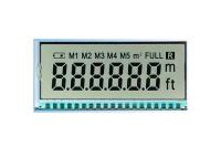Dígito personalizado transmissivo 3.6V da exposição monocromática 6 do Lcd
