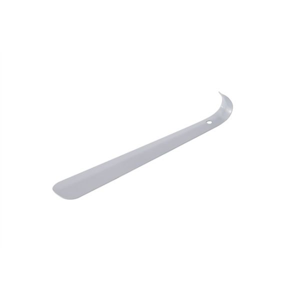 Длинный рог из нержавеющей стали 24 дюйма 11,8 дюйма 30 см Металлический рог для обуви с отверстием и ручкой