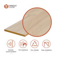 Panneaux de MDF micro-perforés absorbant le son et panneaux muraux décoratifs