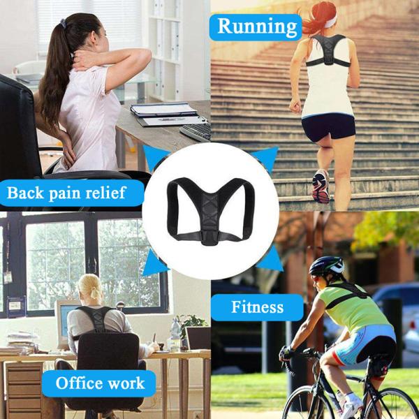 Medical Adjustable Clavicle Posture Corrector Men Woemen Upper Back Brace Shoulder Lumbar Support Belt Corset Posture Co