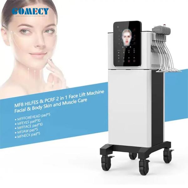 2024 EMS Aumentar a tensão muscular RF pele firme EMS RF Face EMS Facelift Device