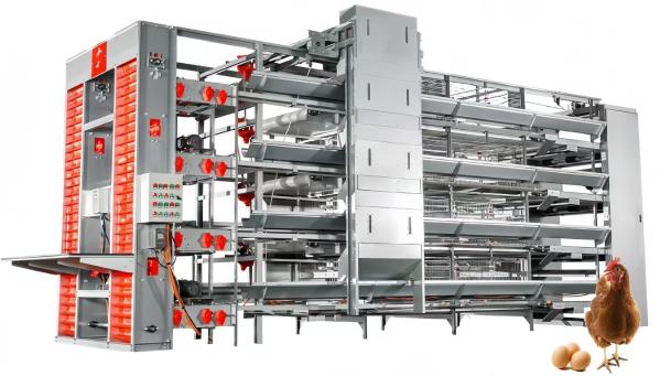 Automatic Harvesting Broiler Cage Steel Poultry Houses