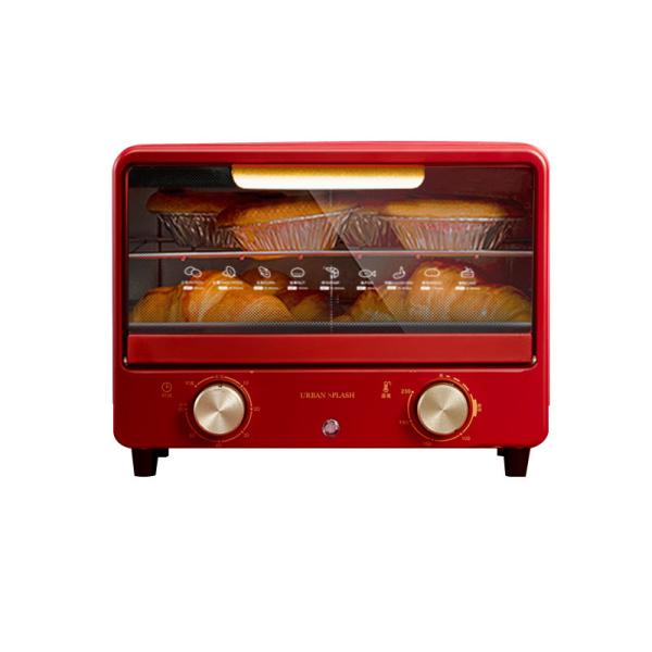 230 Degree Small Domestic Appliance 12L Electric Oven 31cm With galvanized plate