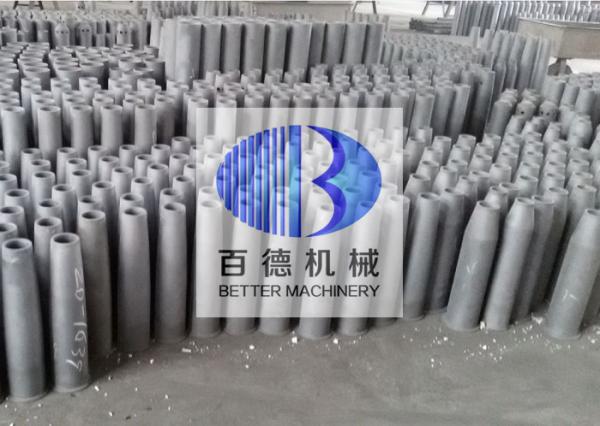 Chemical Resistance Ceramic Burner Nozzle For Tunnel Kilns Flaming Tubes