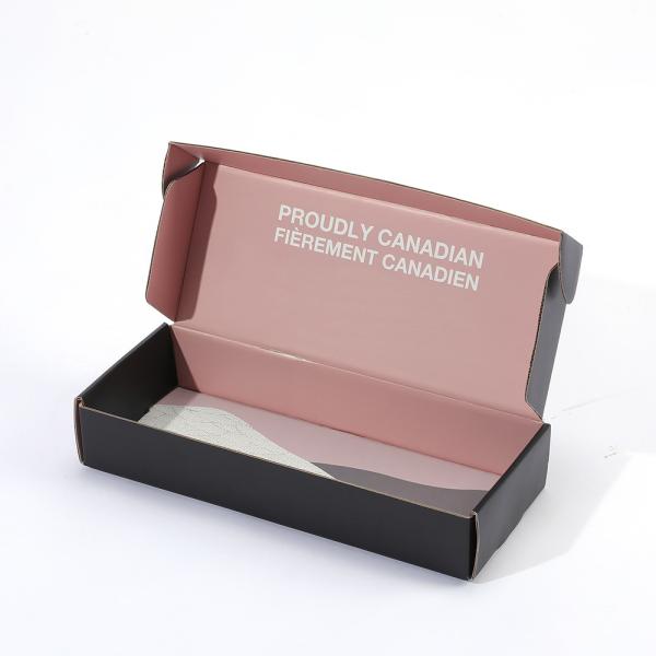 Custom Order Hair Extension Box CMYK Pantone Colour Corrugated Cardboard Mailer Box