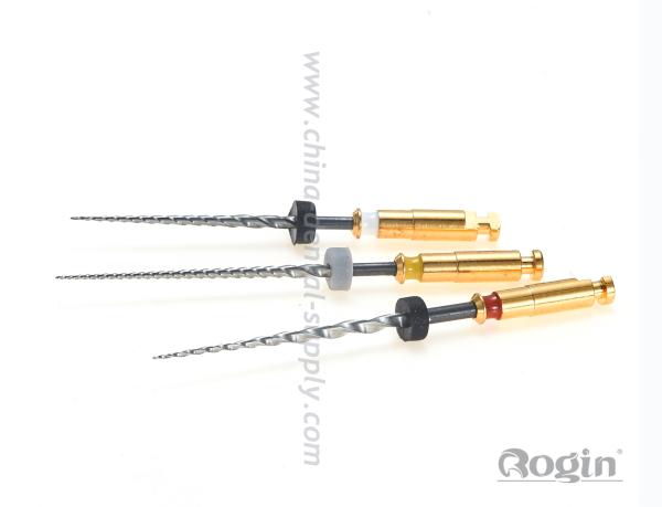 6 PCes Endo Files dental, arquivos de canal de raiz dentais de Rs com pata do ouro