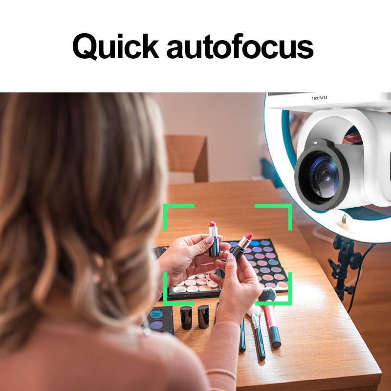 Live Streaming System DAIPU PTC-Q10 Camera with 1080P Resolution and 12X Optical Zoom