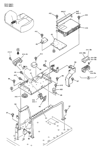 ME077148 R8T30173 Starter Safety Relay Applied To Kobelco SK200-6 SK235 Excavator Spare Parts