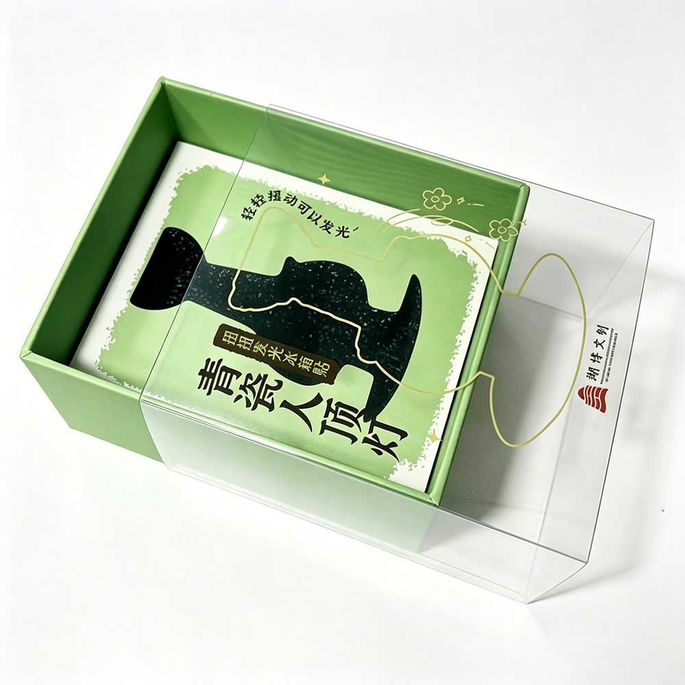 Custom Window Sleeve Cosmetic Packaging Box with Insert