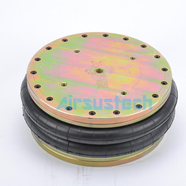 A suspensão industrial LHF320240-2 flangeia as molas de ar complicadas dobro para o grande equipamento do divertimento
