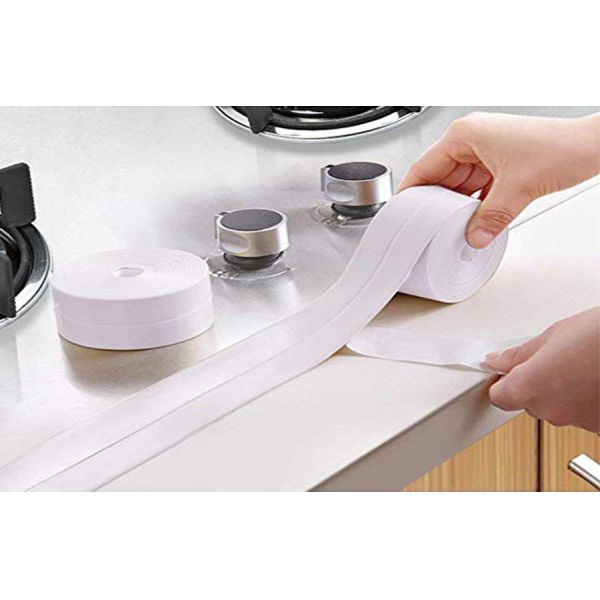 Waterproof Anti Mildew Caulk Strip Tape Self Adhesive For Kitchen Bathroom
