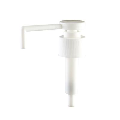 Material de plástico longo da bomba 28/410 da garrafa do Sanitizer da mão do bocal