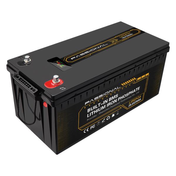LFP 12v 200ah Lifepo4 Lithium Battery , AGV Lithium Battery 4000 Times Cycle life
