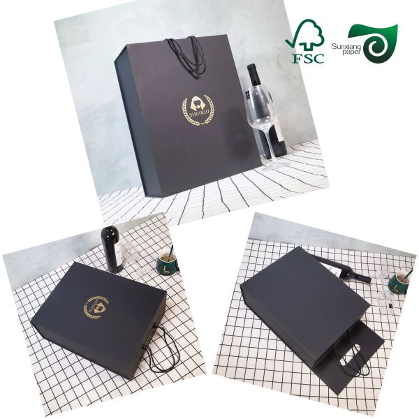 FSC 1,5 mm 1200 g 2 mm 1600 g Noir Cartable massif à double face Noir profond 70 cm 100 cm