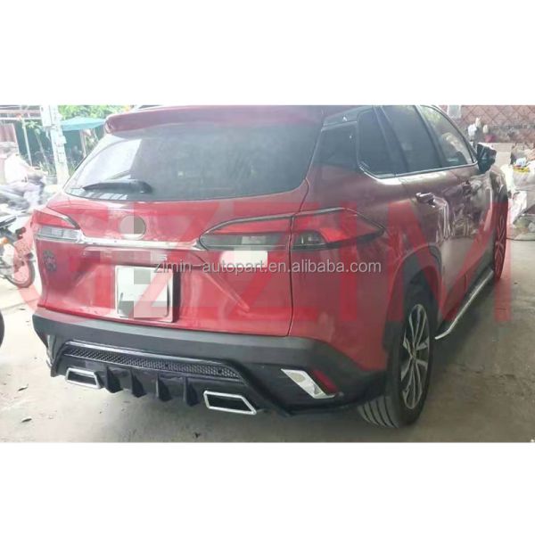 2019-2021 Corolla 2021 Car Side Step Auto Planche à roulettes Pédale de pieds en noir