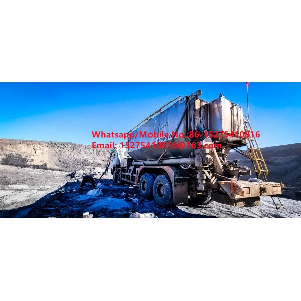 Ordinaire Capacités de charge élevées Camions à grande capacité 15/20/25 tonnes Explosif pétrolier d'ammoniac lourd Camion ANFO MMU MEMU Pour la Mongolie DR CONGO PERU Ghana Mining Blasting Avec fiabilité de la sécurité