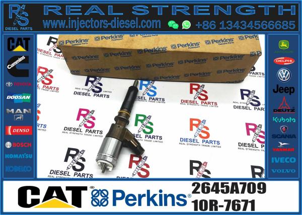 320D Diesel Common Rail Fuel Injectors 10R-7672 320-0680 For Caterpillar CAT C4.4 C6.6 Engine PERKINS 2645A747