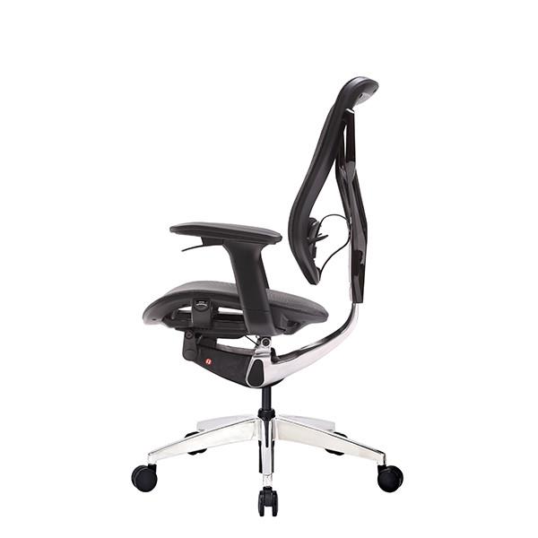 Foam Lumbar Support Online Office Chairs With 65mm PU Castors