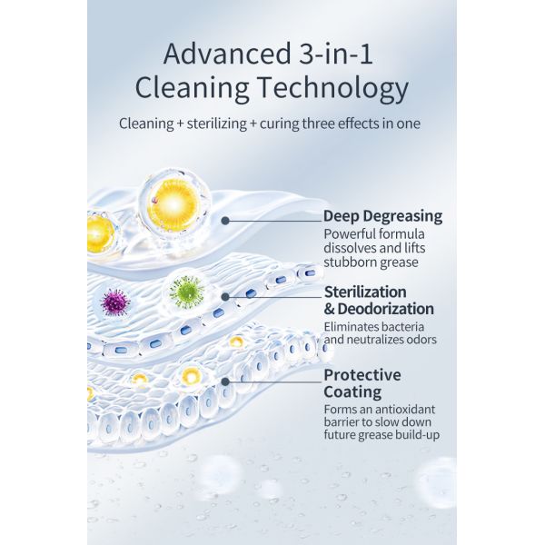 ODM limpieza de cocina detergente de aceite de mancha estufa limpiador de grasa a granel