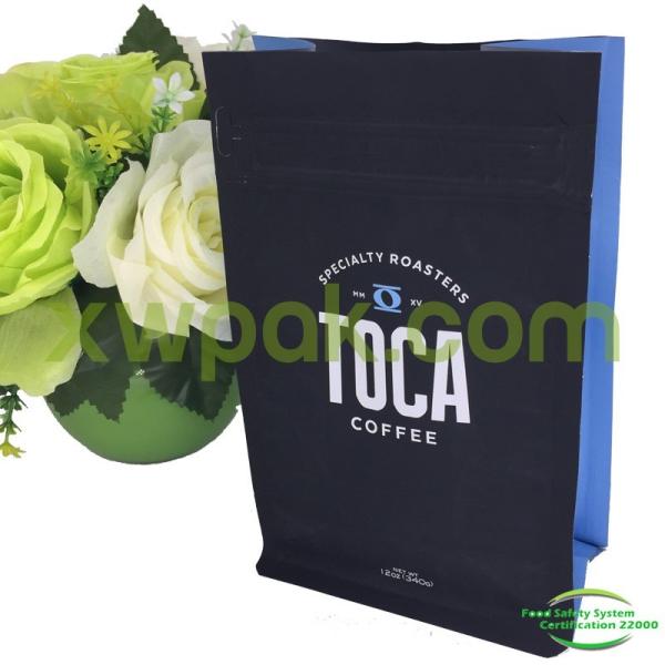 Gravure Printing Flat Bottom Flexible Food Packaging Pouches Aluminum Foil With k