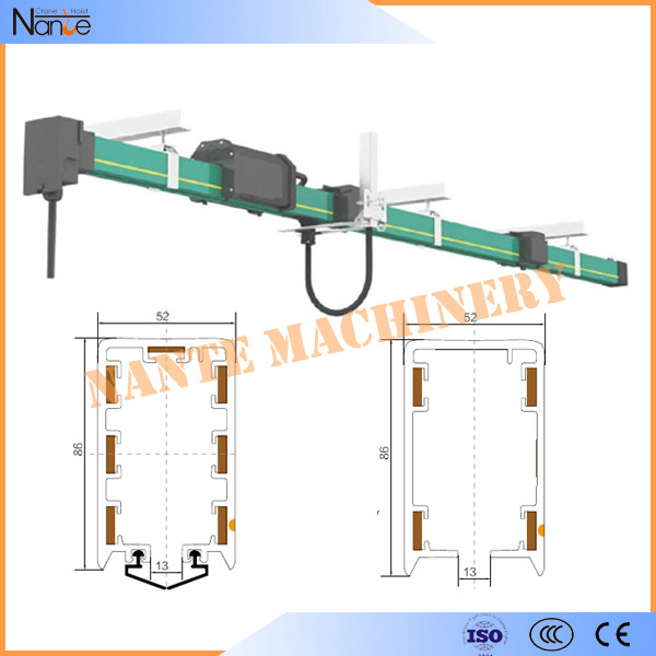 Copper Conductor Rails , Overhead Crane Electrification System