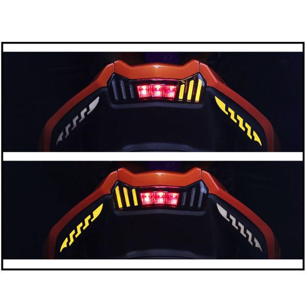Светодиодные мотоциклетные индикаторы хвостовые светодиодные мотоциклетные фонари для Yamaha 2021 NVX Aerox 155