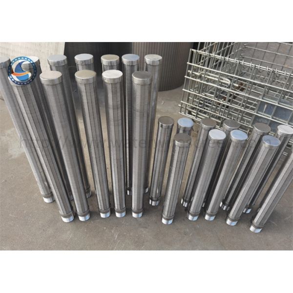 25-3200 Micron Din Profile Wire Johnson Screen Pipe For Industrial Filtering Solutions
