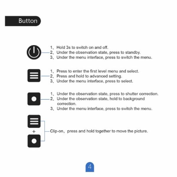 PFalcon-640 Thermal Monocular Night Vision Infrared Thermal Imaging 350 G