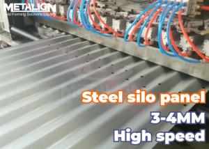 Grain Silo Roll Forming Machine with Waste Material Collection and Hydraulic