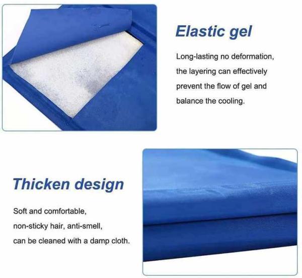 Wholesale Washable Dog Cooling Mat Ice Silk Cooling Mat Pet Self Dog Cooling Pad for Indoor & Outdoor Car Seats