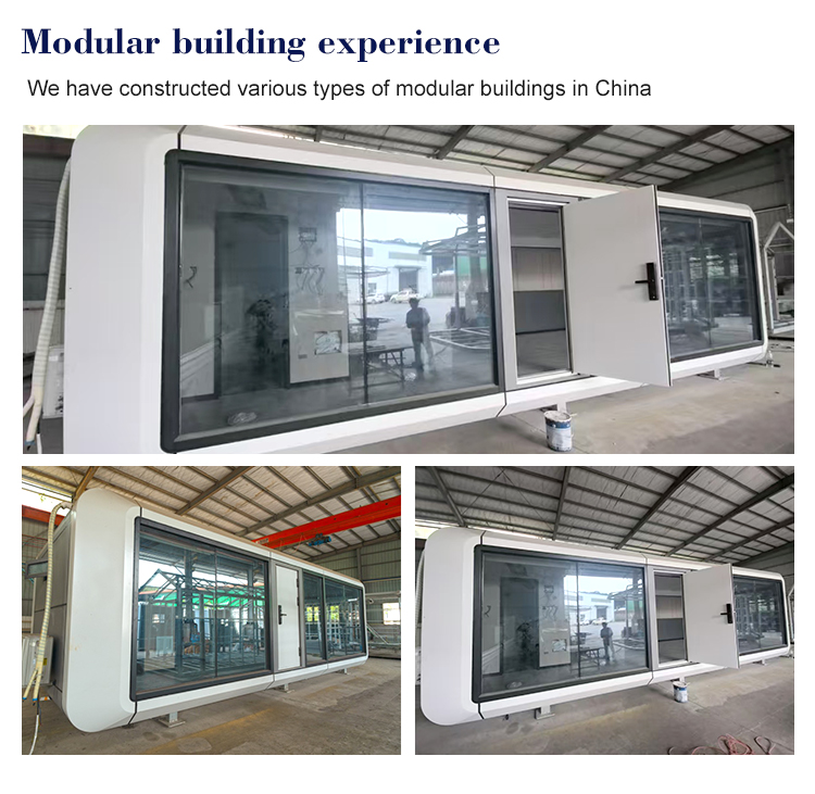 New Promotion Hot Style Triangular Wooden House With Bathroom Modern Prefab Capsule Triangular Wooden House