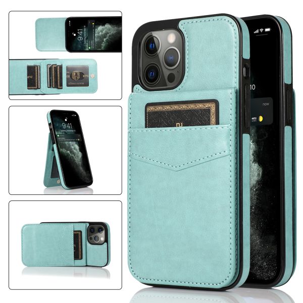 Wallet Phone Case Iphone Leather Scratch Proof Leather Phone Cases