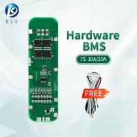 7S 24V 10A/20A Protection de la batterie au lithium BMS Board pour vélo électrique et outils électriques