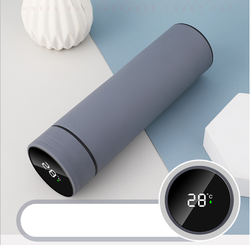 2023 Custom Logo Led Temperature Display Business Smart Drinkware Vacuum Water Bottle