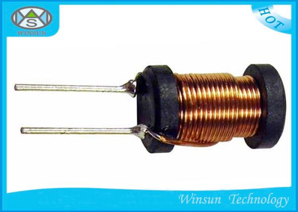 Lead Free Low Impedance Chokes Fixed Inductor Ferrite Core Diameter 10mm Height 16mm