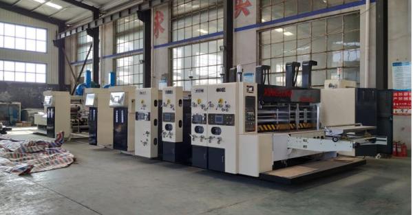 Muliti Color Printing Flexo Slotter 1.5mm Carton Making Machine