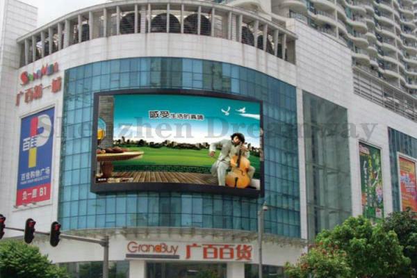 High Brightness Outdoor Fixed LED Display Waterproof Advertising Billboard SMD2727