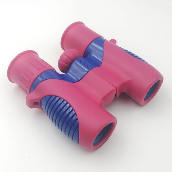 Center focus FMC Pink 8x21mm Night Vision Binoculars For Kids