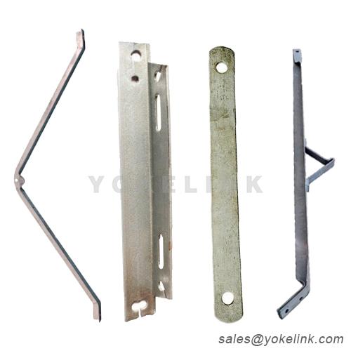 60 V Crossarm Brace 18 Drop for Utility Power Line Fitting