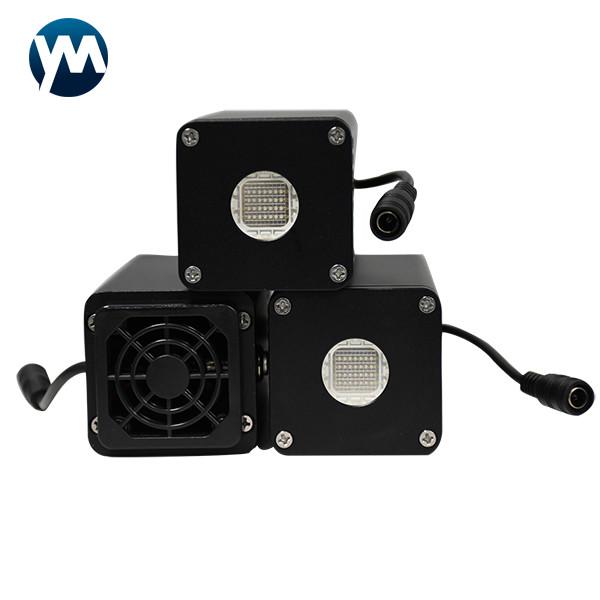 Da lanterna elétrica UV do diodo emissor de luz 72W refrigerar de ar lanterna elétrica de cura UV portátil 405nm
