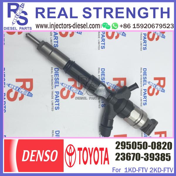 Conjunto comum do injetor do trilho 23670-30380 295050-0820 para Toyota Dyna 1KD-FTV D-4D Dutro