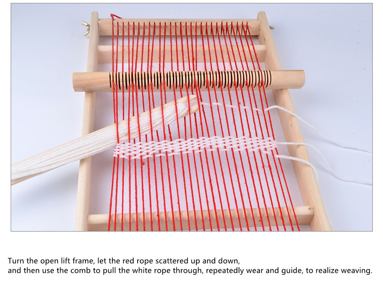 Тень многофункциональных детей большая деревянная сплетя