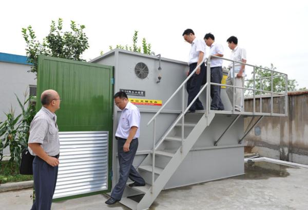 Carbon Steel Or SS MBR Equipment /  Package Sewage Treatment Plant Biological Process