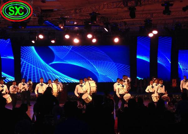 Display LED interior P5 Painel LED Video Palco de parede LED tela HD para evento / concerto / conferência