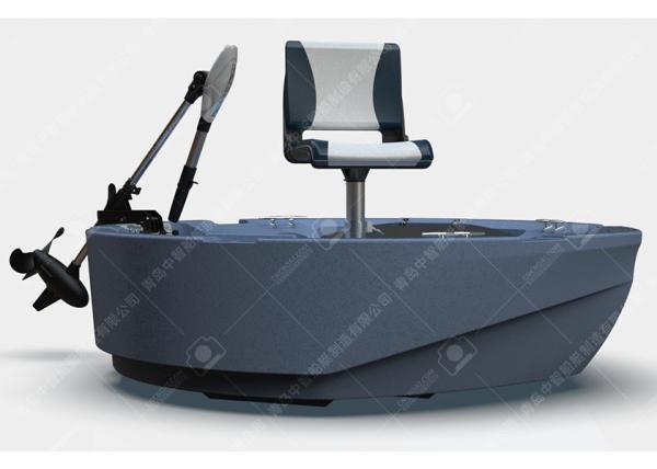 Compact Plastic Fishing Boats LLDPE Hull Material 185cm / 6.06ft Diameter Overall