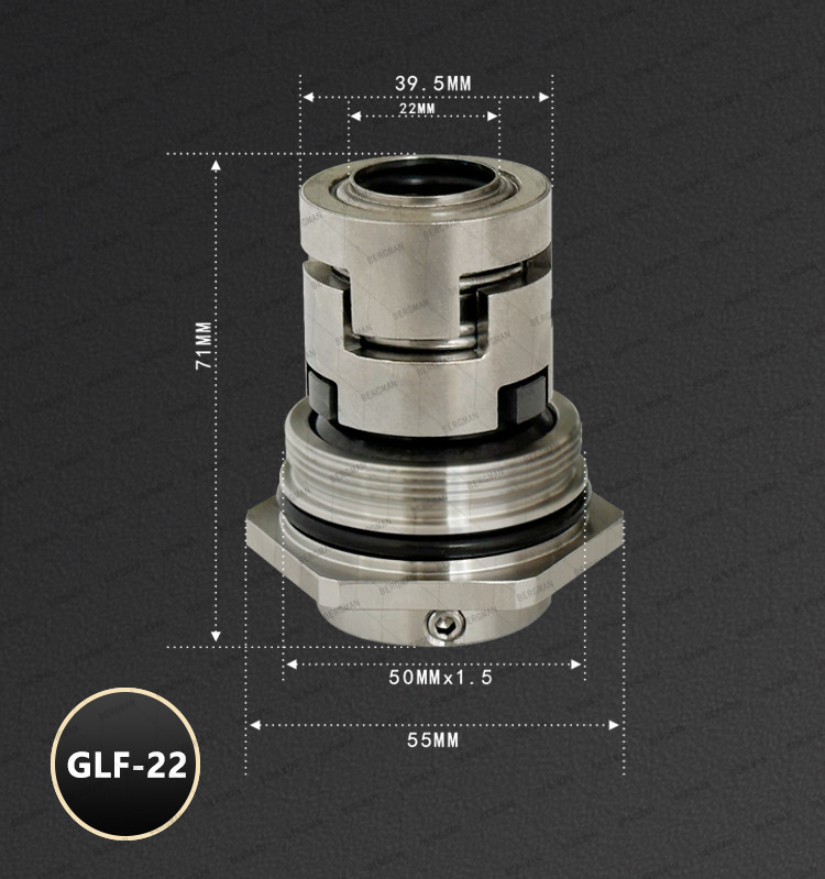 BERGMAN Заменить Grundfos GLF-16mm CR CRN CRI Насос Механическая уплотнение HQQV HQQE 96511845 96511844 96511848